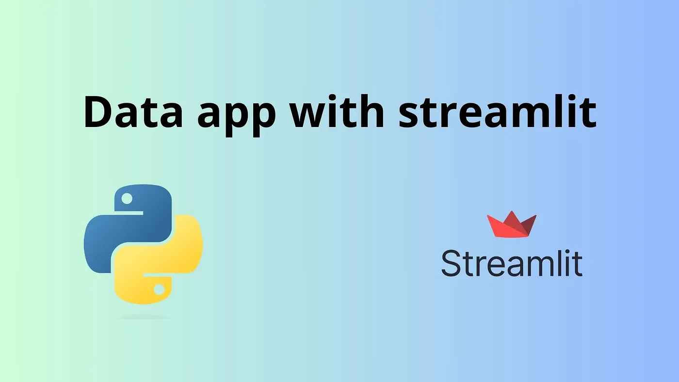 Exploring Data with Streamlit in Python