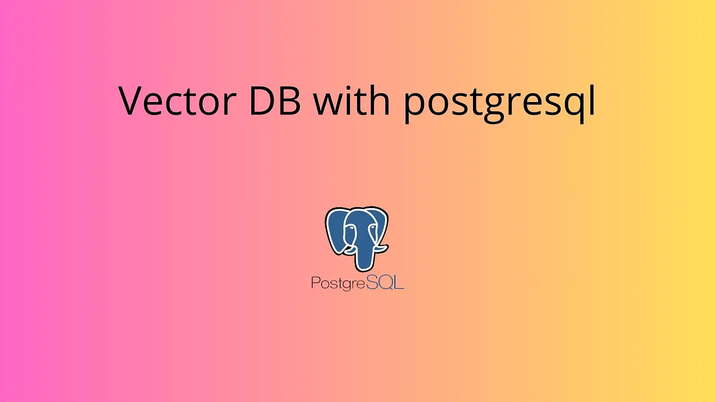 Vector Db First Step